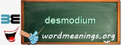 WordMeaning blackboard for desmodium